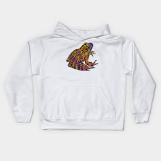 Fantasy Poison Rainbow Frog Kids Hoodie